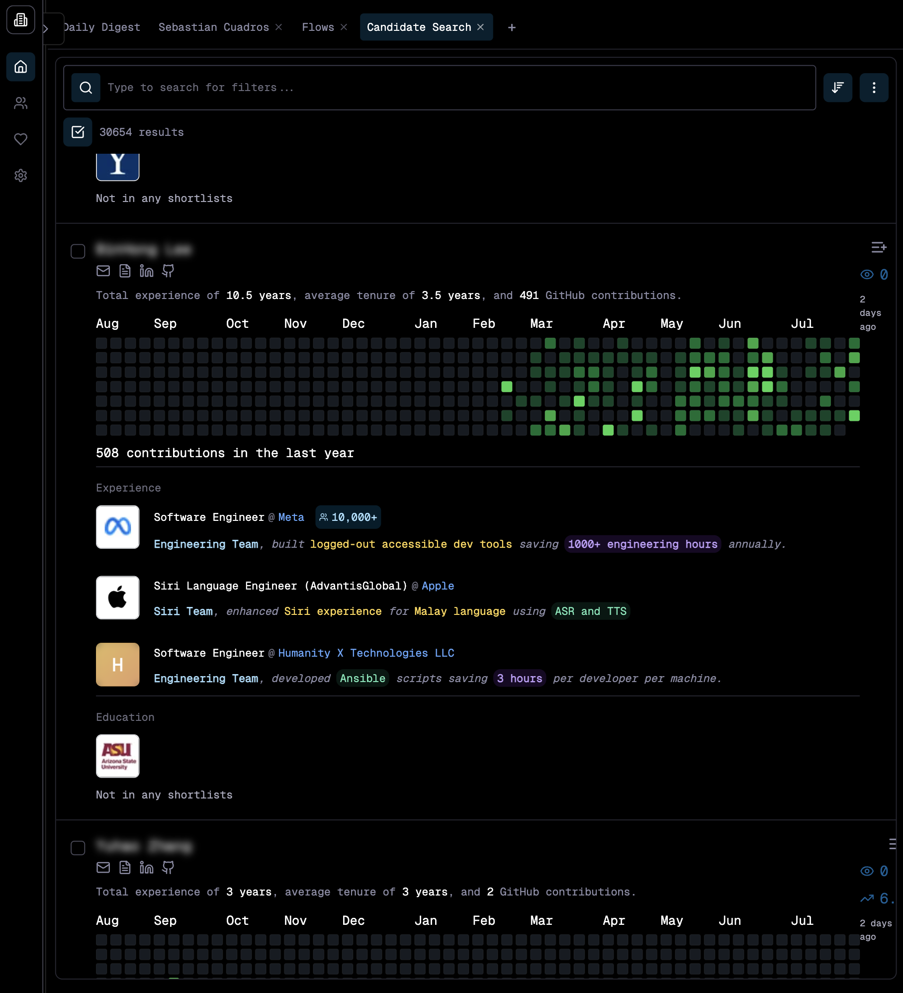 AI Candidate Search